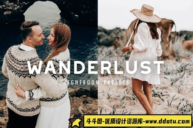 人像LR预设家庭旅行电影人像预设lr预设ps滤镜pr调色lightroom人像lut插件-斗斗图