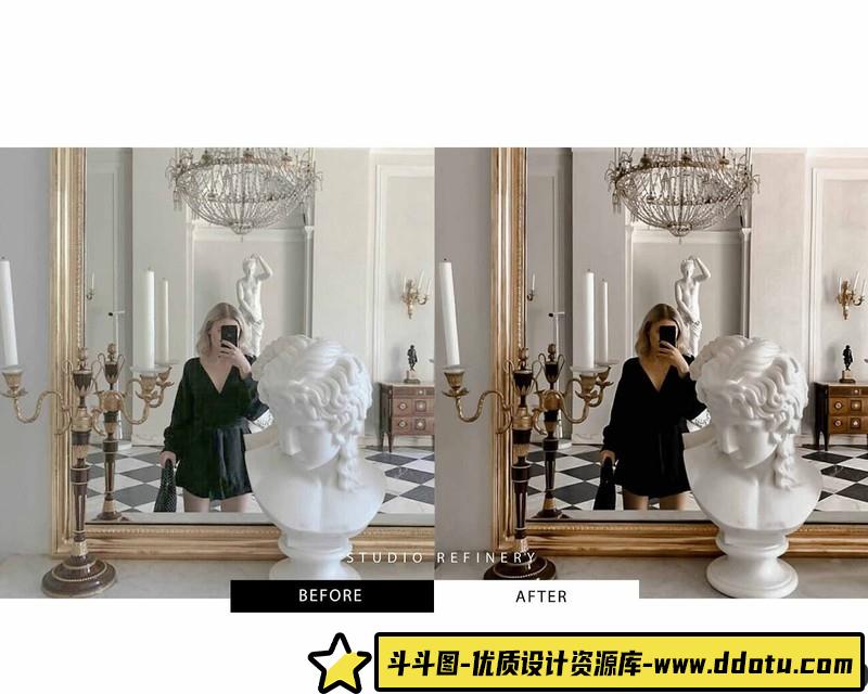 人像LR预设焦糖暖色调人像产品摄影预设lr预设ps滤镜pr调色lightroom人像lut插件