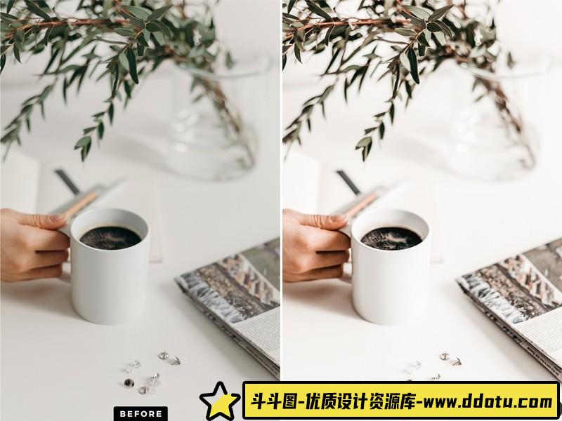 人像LR预设洁净明亮室内人像摄影预设lr预设ps滤镜pr调色lightroom人像lut插件