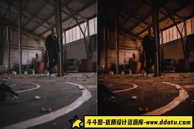 人像LR预设旅拍暖色调风光电影人像后期调色预设lr预设ps滤镜pr调色lightroom人像lut插件-斗斗图