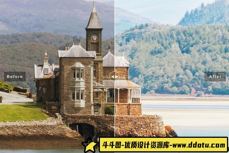 人像LR预设旅拍时尚明亮胶片人像预设lr预设ps滤镜pr调色lightroom人像lut插件