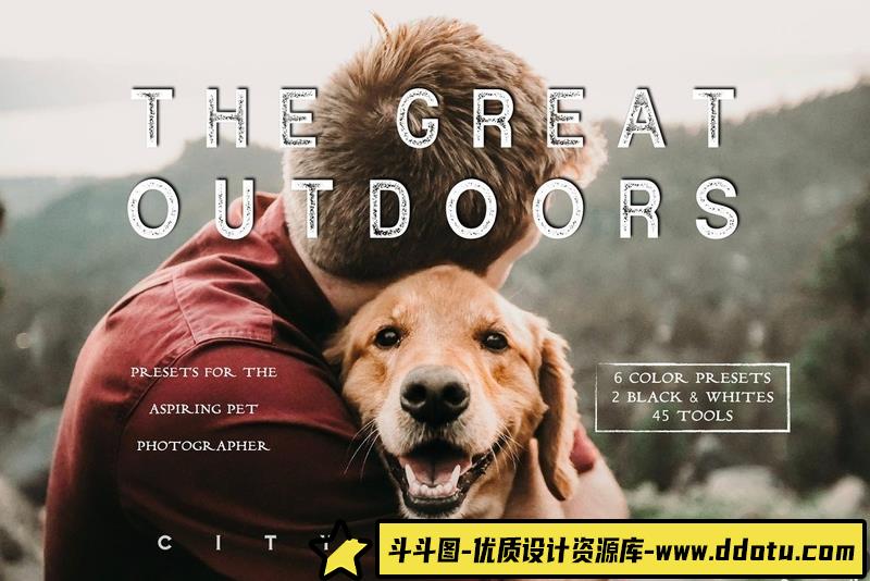人像LR预设萌宠摄影+手机调色预设lr预设ps滤镜pr调色lightroom人像lut插件-斗斗图