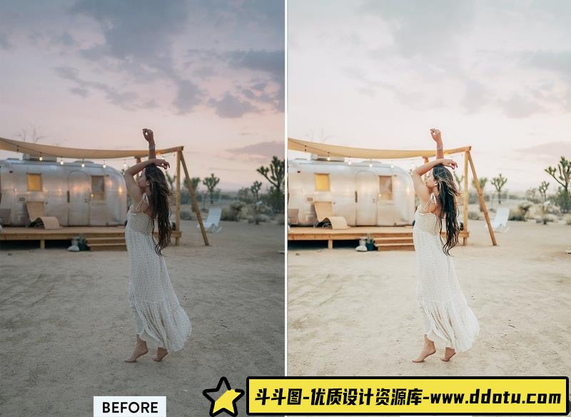 人像LR预设明亮通透电影胶片人像后期调色预设lr预设ps滤镜pr调色lightroom人像lut插件