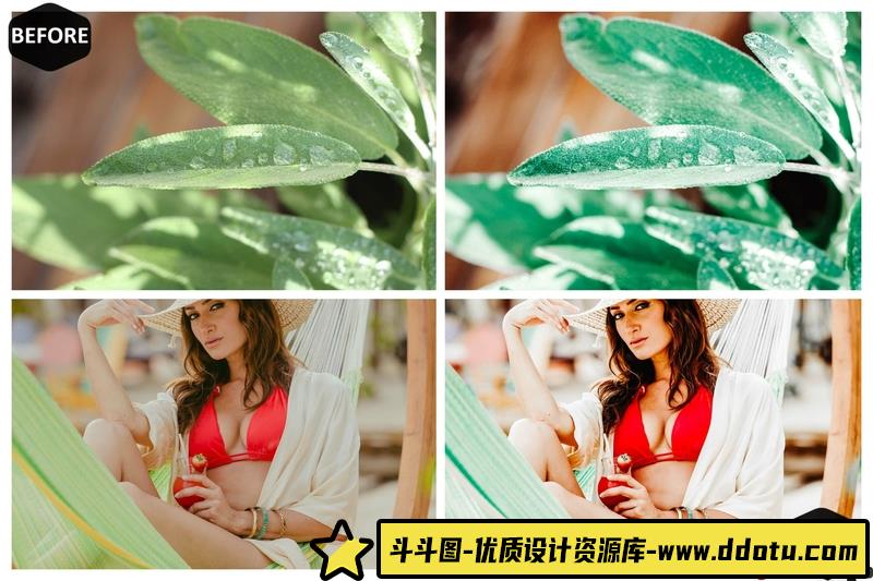 人像LR预设明亮通透电影人像后期调色预设10lr预设ps滤镜pr调色lightroom人像lut插件