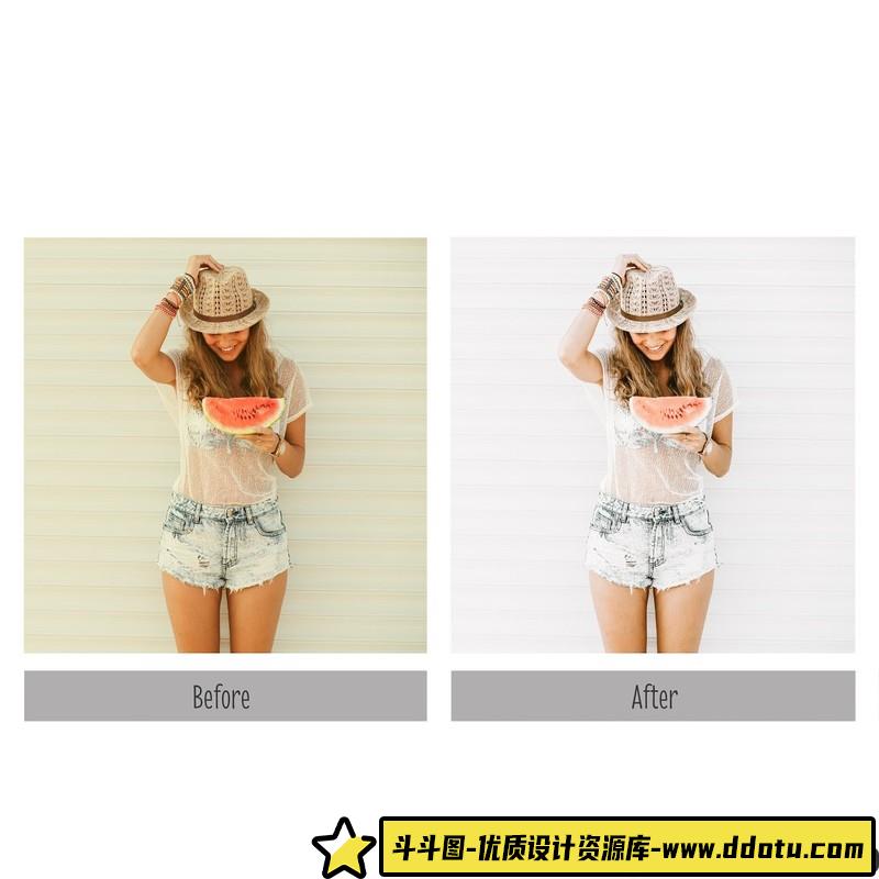 人像LR预设明亮通透人像预设lr预设ps滤镜pr调色lightroom人像lut插件