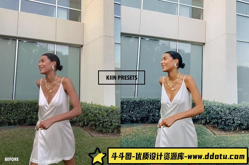 人像LR预设时尚薄荷绿薰衣草丁香色调预设lr预设ps滤镜pr调色lightroom人像lut插件