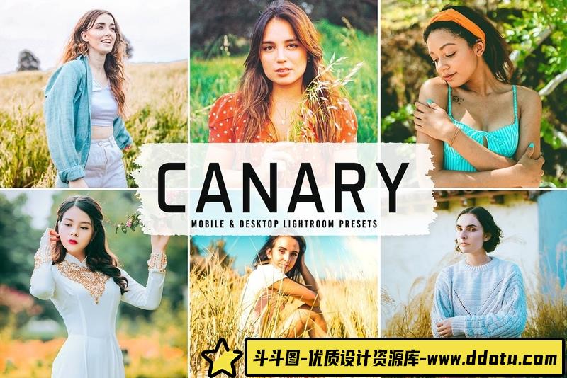 人像LR预设适用于阳光人像后期调色预设lr预设ps滤镜pr调色lightroom人像lut插件-斗斗图