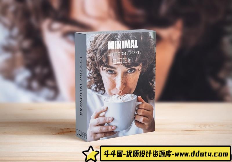 人像LR预设室内胶片人像预设及手机版预设lr预设ps滤镜pr调色lightroom人像lut插件-斗斗图