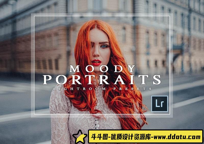 人像LR预设温哥华摄影师情绪人像电影胶片预设lr预设ps滤镜pr调色lightroom人像lut插件-斗斗图