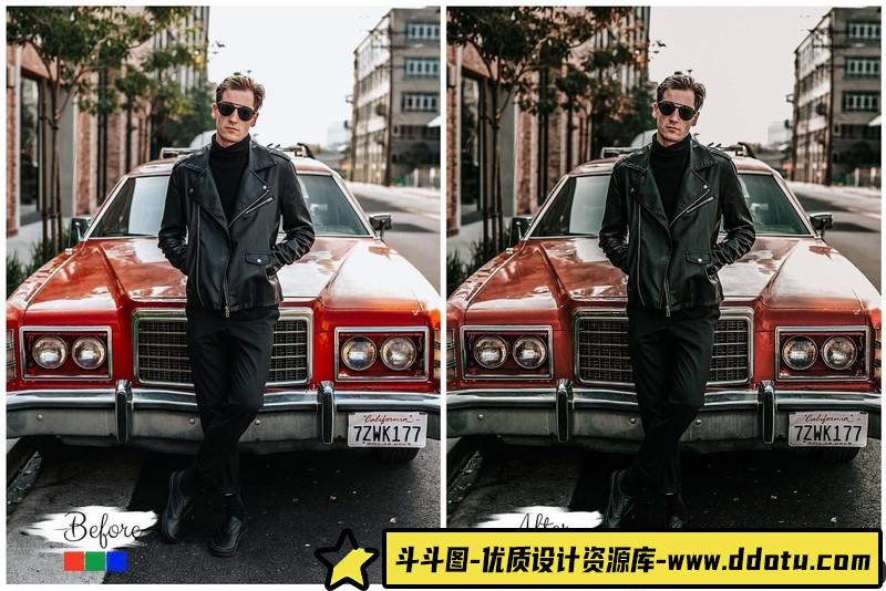 人像LR预设喜怒无常黑暗情绪旅拍人像预设lr预设ps滤镜pr调色lightroom人像lut插件