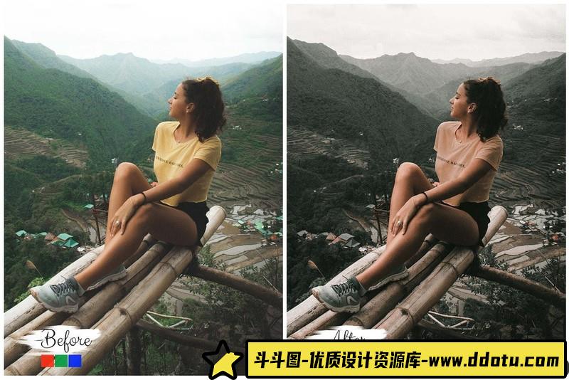 人像LR预设喜怒无常黑暗情绪旅拍人像预设lr预设ps滤镜pr调色lightroom人像lut插件