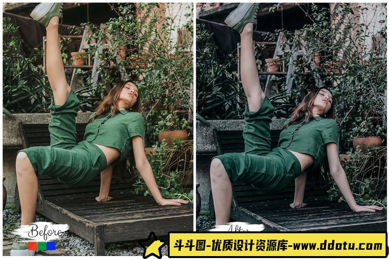 人像LR预设喜怒无常黑暗情绪旅拍人像预设lr预设ps滤镜pr调色lightroom人像lut插件