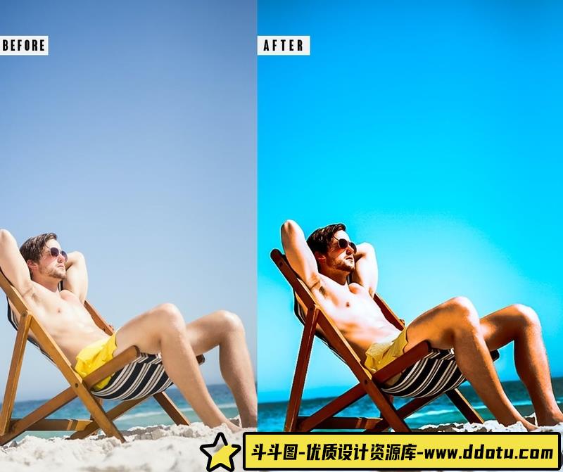 人像LR预设夏季色调旅拍人像后期调色预设lr预设ps滤镜pr调色lightroom人像lut插件