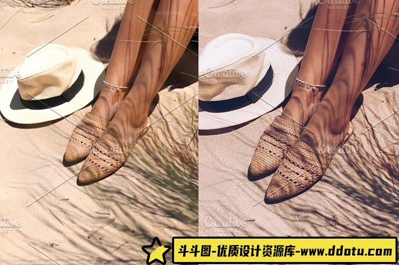 人像LR预设夏季时尚人像预设lr预设ps滤镜pr调色lightroom人像lut插件