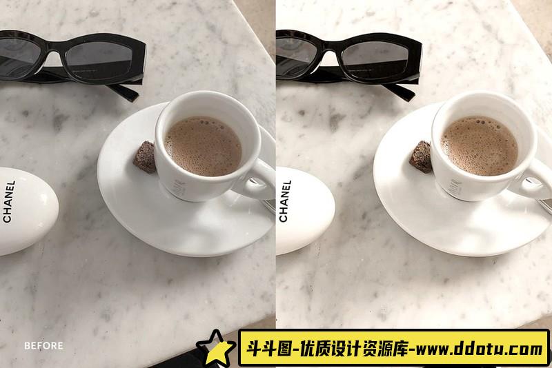 人像LR预设香草奶油风格预设lr预设ps滤镜pr调色lightroom人像lut插件