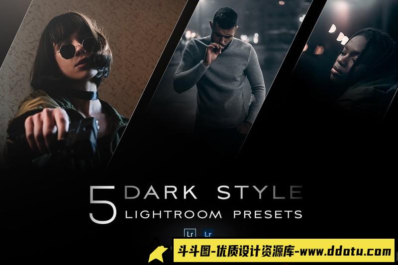 人像LR预设伊莱贾·穆罕默德城市街道电影胶片预设lr预设ps滤镜pr调色lightroom人像lut插件-斗斗图