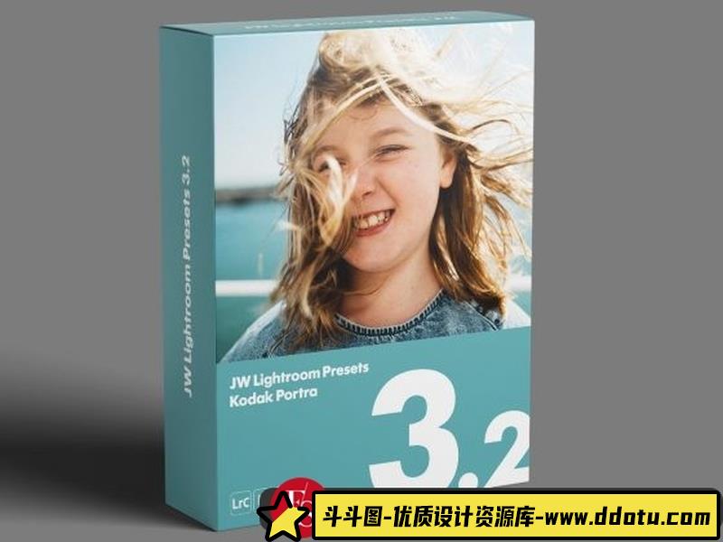 人像LR预设英国摄影师柯达人像胶片预设3.2lr预设ps滤镜pr调色lightroom人像lut插件-斗斗图