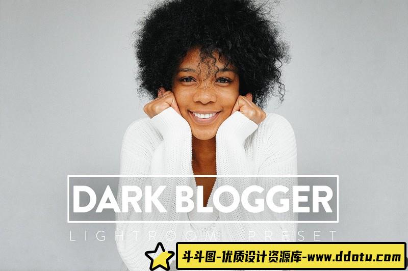 人像LR预设杂志博客人像预设lr预设ps滤镜pr调色lightroom人像lut插件-斗斗图