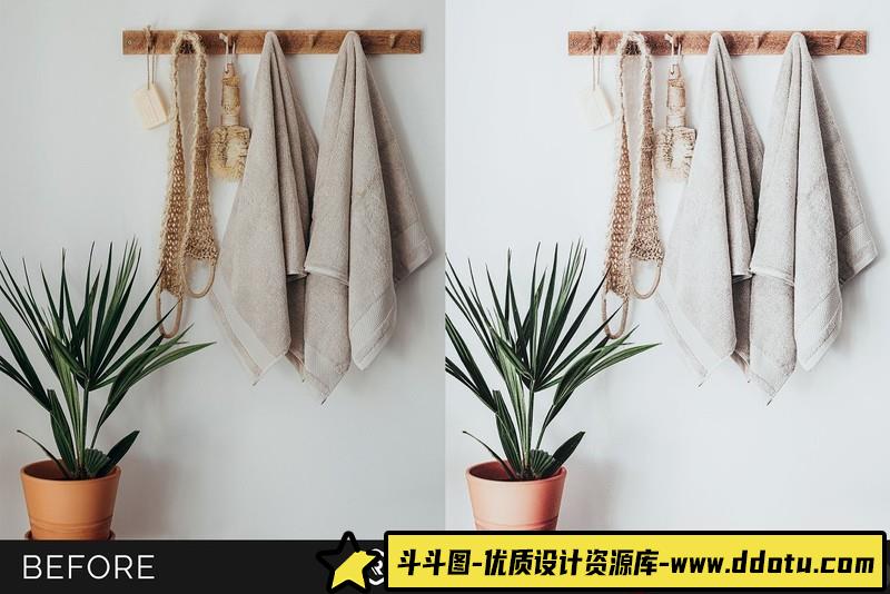 人像LR预设中性灰白色调居家人像产品摄影预设lr预设ps滤镜pr调色lightroom人像lut插件