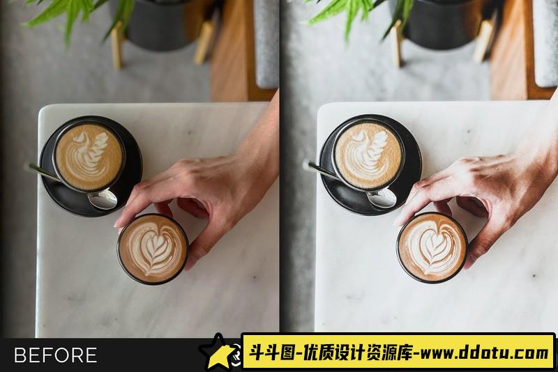 人像LR预设中性灰白色调居家人像产品摄影预设lr预设ps滤镜pr调色lightroom人像lut插件