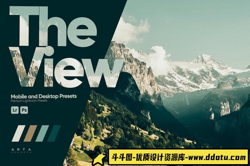 [风光LR预设]ARTAPresets-旅拍电影风光Lightroom预设TheViewPresetsforLightroom-斗斗图