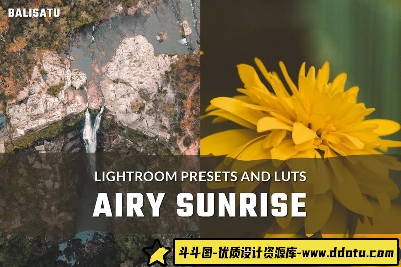 [风光LR预设]梦幻电影风光摄影后期调色Lightroom预设及视频后期调色LUT预设-斗斗图