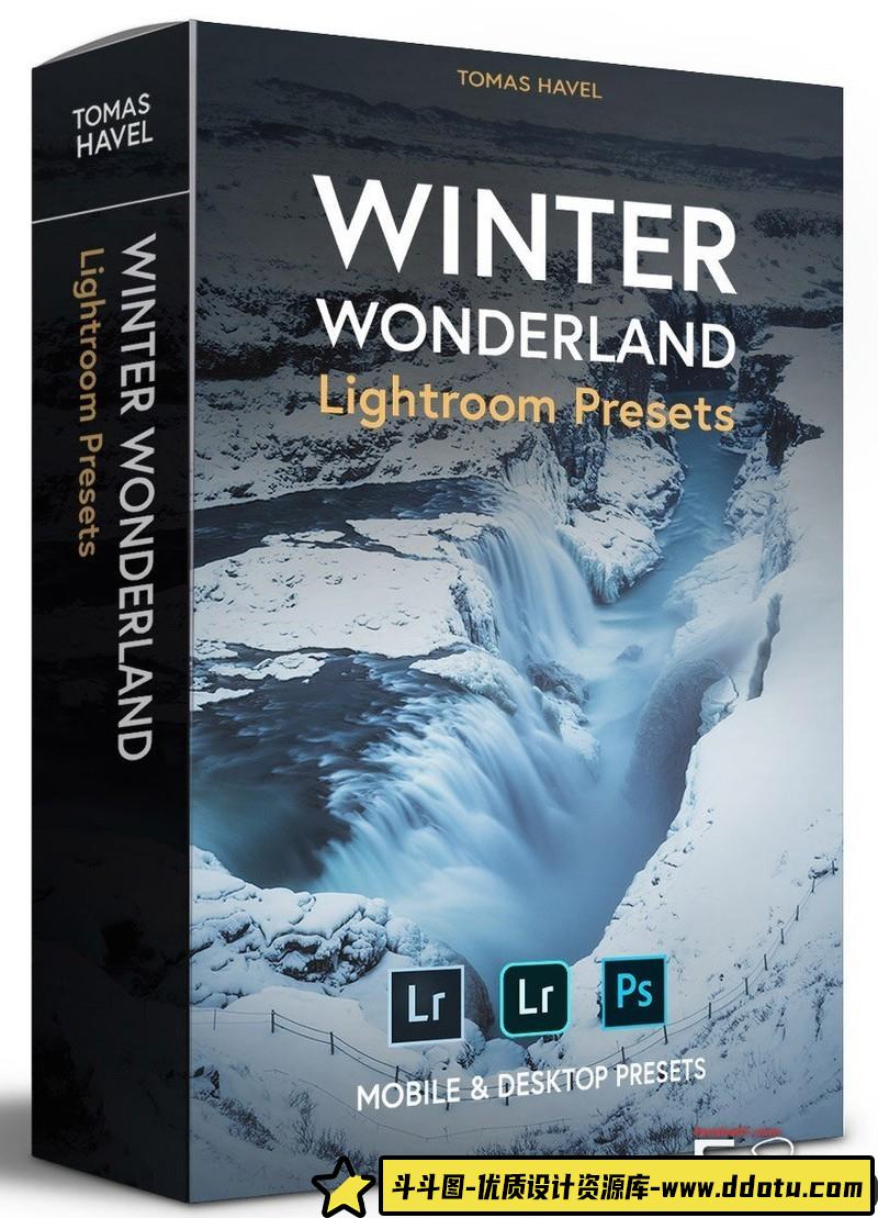 [风光LR预设]托马斯·哈维尔-冬季仙境LR预设TomasHavel-WinterWonderlandPresets-斗斗图