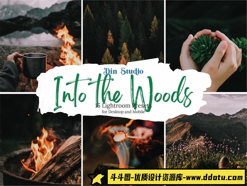 [风光LR预设]旅拍风光走进树林-胶片感色调LR预设 Into The Woods Lightroom Presets - 斗斗图-斗斗图