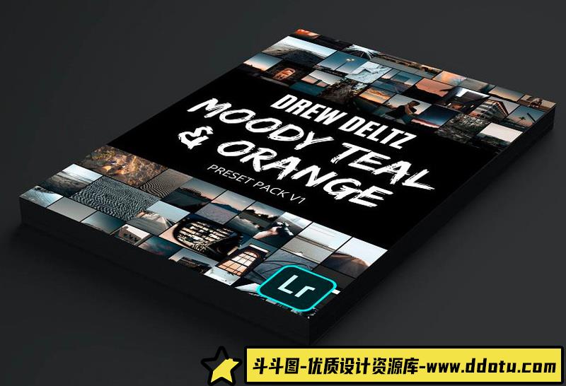 [风光LR预设]喜怒无常的蓝绿色风光人像照片增强LR预设 Lightroom Teal & Orange-斗斗图