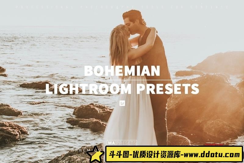 [婚礼LR预设]波西米亚新胶片礼人像LR预设BOHEMIAN-Mobile&DesktopLightroomPresets-斗斗图