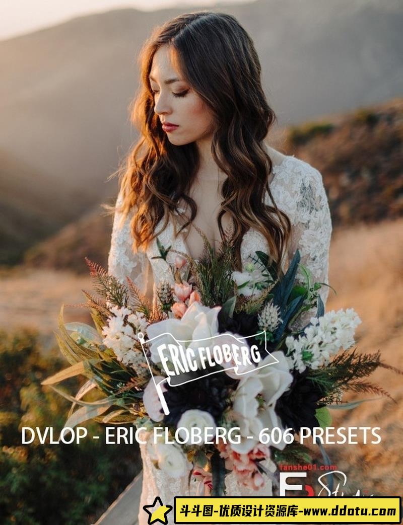[婚礼LR预设]DVLOP摄影联盟EricFloberg婚礼胶卷LR预设EricFloberg-606Presets-斗斗图