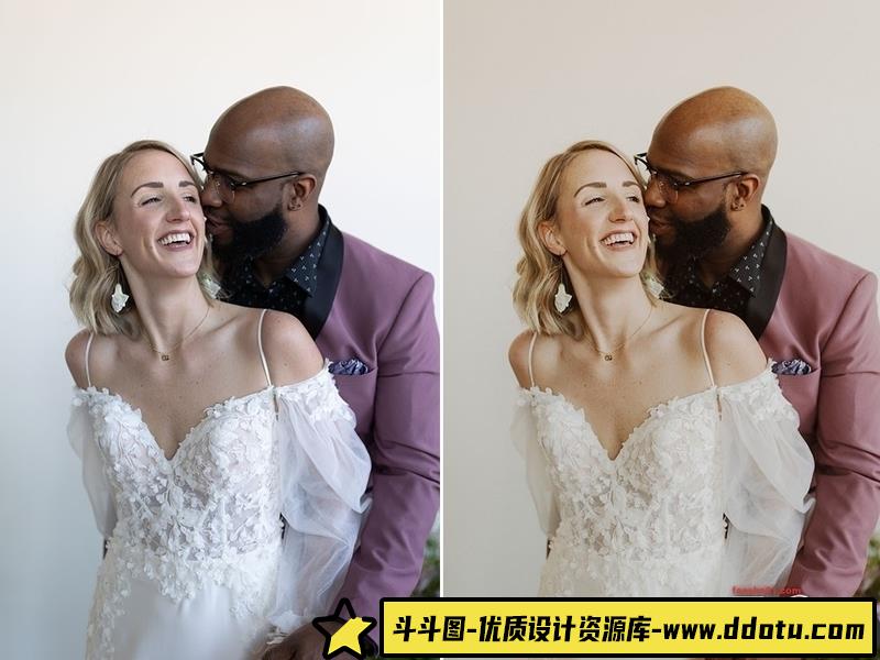[婚礼LR预设]G-Presets-金色电影婚礼胶片人像LR预设GoldenPresetsbyGraceTroutman-斗斗图