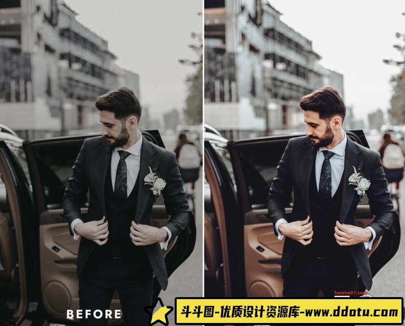 [婚礼LR预设]TheLutbay-盛大的电影婚礼人像LR预设和婚礼视频后期调色LUT预设