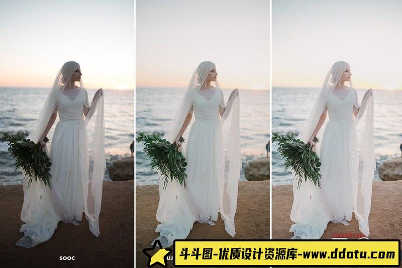 [婚礼LR预设]明亮通透艺术电影婚礼LR预设FILMSLOOKSFINEFineArtWeddingsLight&Airy
