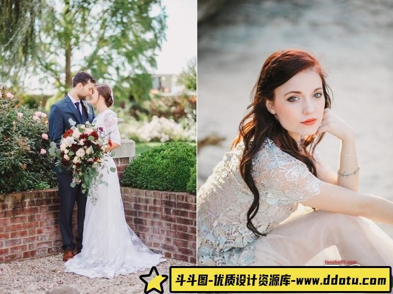 [婚礼LR预设]明亮通透艺术电影婚礼LR预设FILMSLOOKSFINEFineArtWeddingsLight&Airy