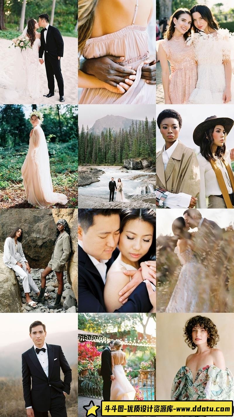 [婚礼LR预设]摄影师ErichMcVey清新婚礼人像Lightroom预设GoodlightPresets-Pack4-斗斗图