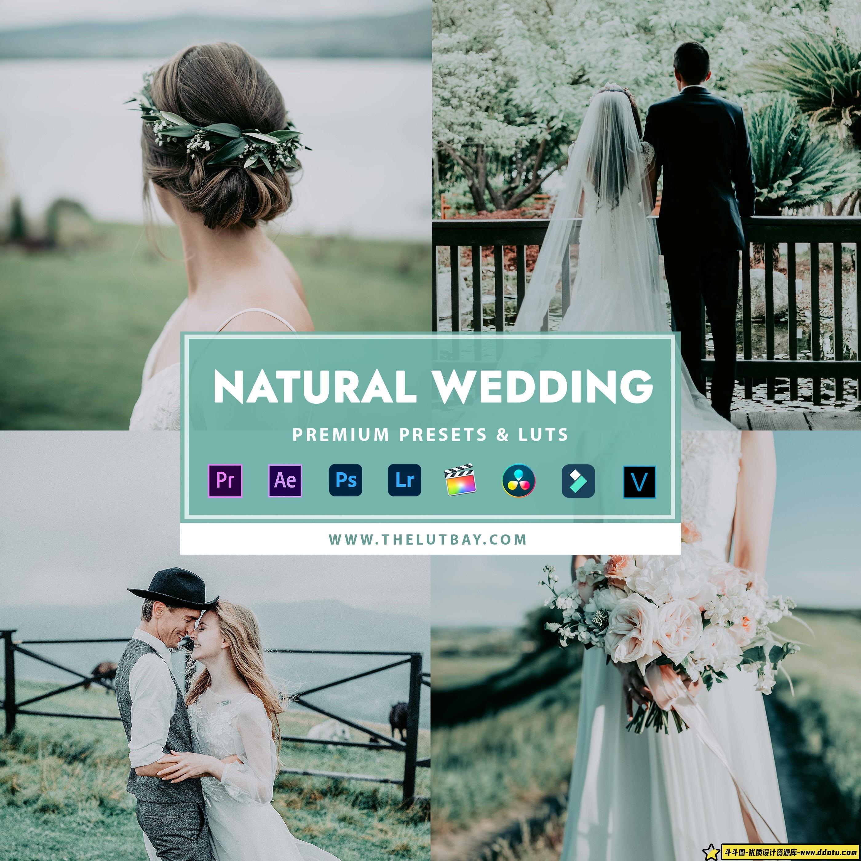 [婚礼LR预设]爱情故事-通透电影婚礼人像胶片LR预设 LOVE STORY LIGHTROOM PRESETS-斗斗图