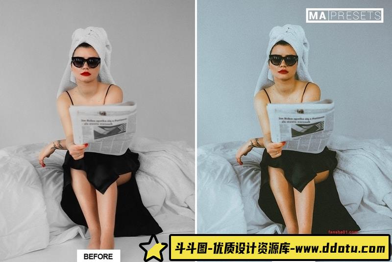 [胶片LR预设]10个模拟怀旧电影胶片Lightroom预设NOSTALGICFILMLightroomPresets