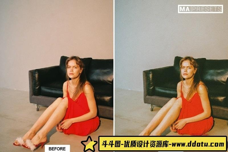 [胶片LR预设]10个模拟怀旧电影胶片Lightroom预设NOSTALGICFILMLightroomPresets