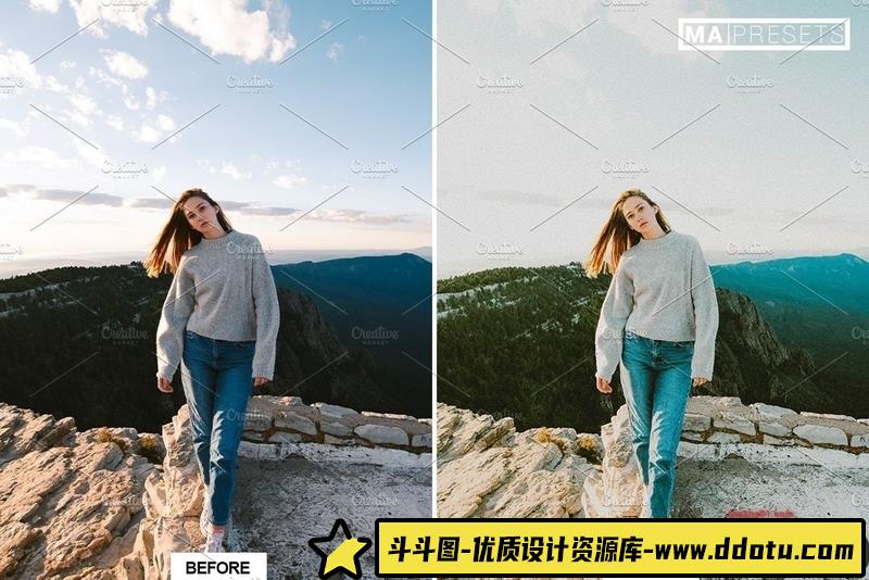 [胶片LR预设]35MM电影胶片效果Lightroom预设35MMFILMLOOKLightroomPresets
