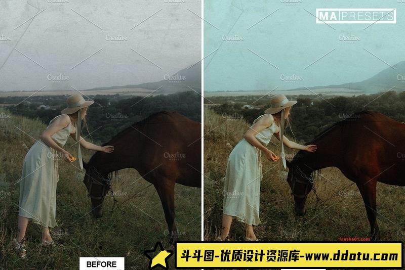 [胶片LR预设]90年代电影胶片人像Lightroom预设90’SFILMLightroomPresets