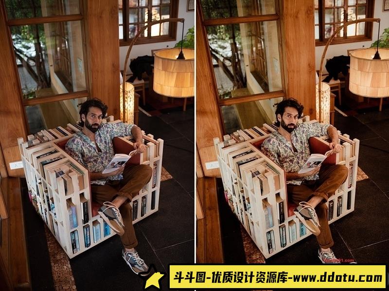[胶片LR预设]部落群岛-喜乐无常情绪化人像胶片LR预设与教程Archipelago-Halcyon-斗斗图