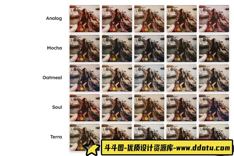 [胶片LR预设]温暖色调电影风格Lightroom预设及视频电影Vlog后期调色LUT预设