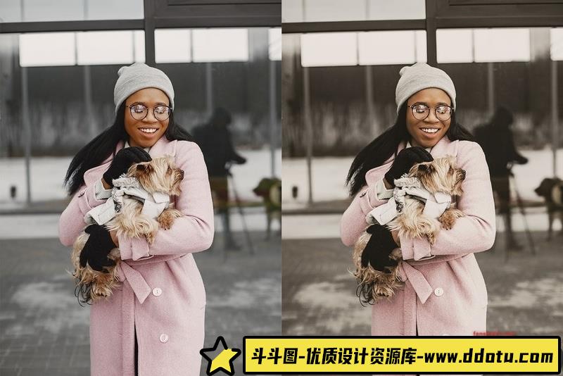 [胶片LR预设]温暖色调电影风格Lightroom预设及视频电影Vlog后期调色LUT预设