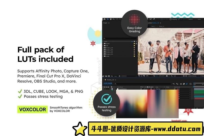 [胶片LR预设]温暖色调电影风格Lightroom预设及视频电影Vlog后期调色LUT预设