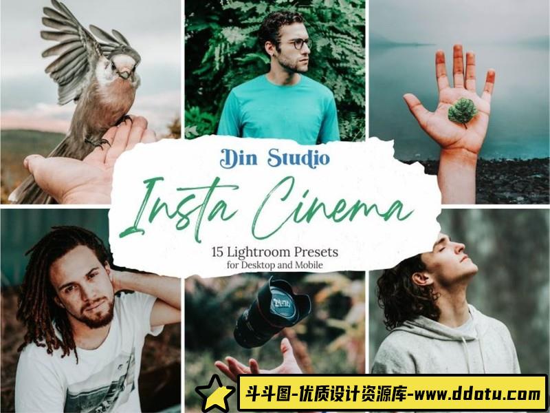[胶片LR预设]INS电影色调Lightroom预设-斗斗图