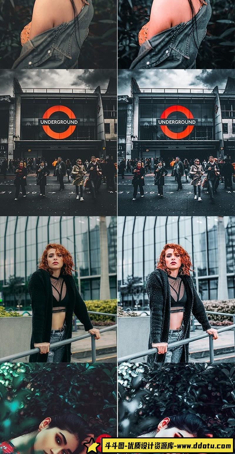 [胶片LR预设]城市旅拍情绪电影胶片LR预设