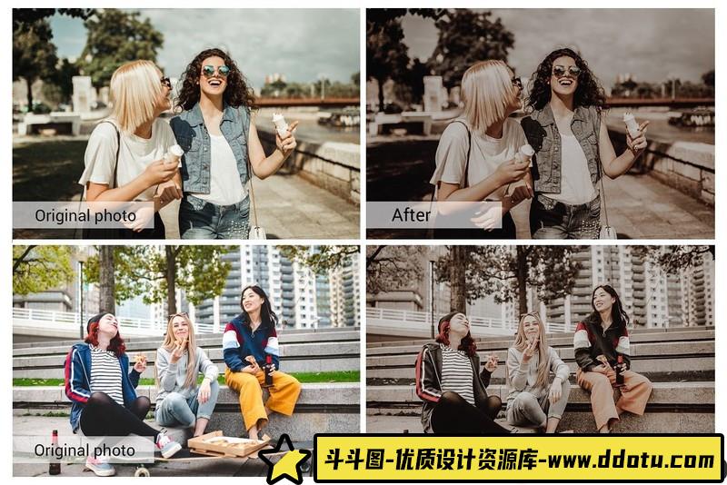 [胶片LR预设]低保和咖啡色电影胶片Lightroom预设