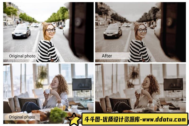 [胶片LR预设]低保和咖啡色电影胶片Lightroom预设