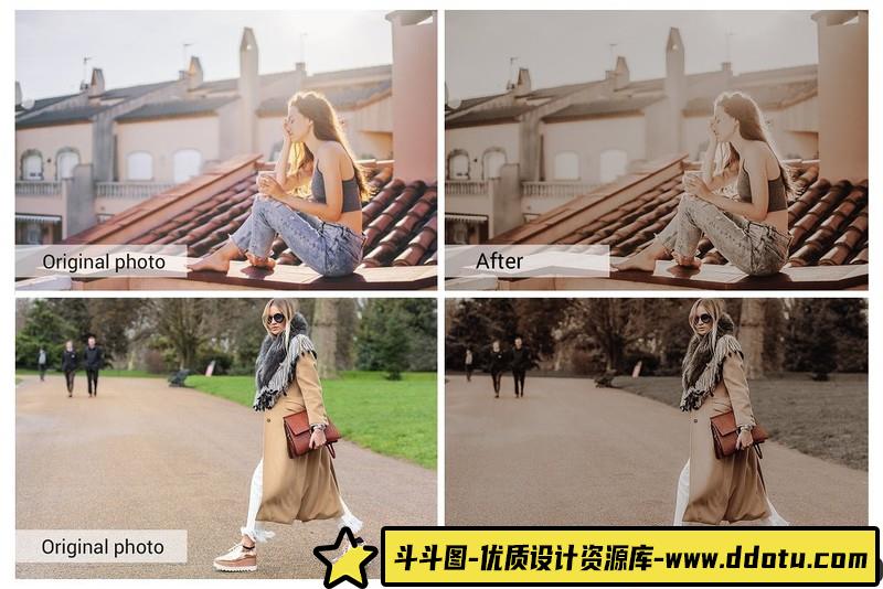 [胶片LR预设]低保和咖啡色电影胶片Lightroom预设